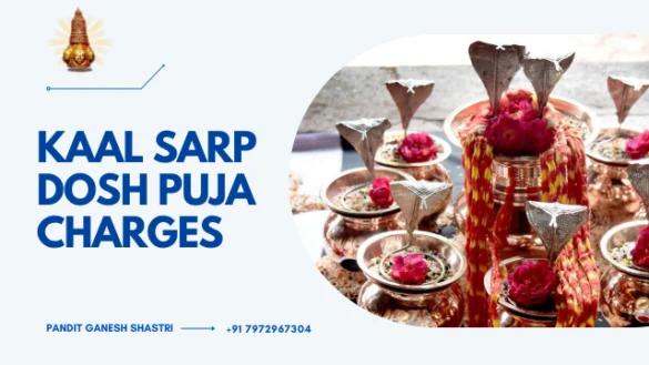 Kaal sarp dosh puja charges